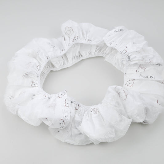 Disposable Toilet Seat Cover, Double Layer Waterproof Bunny Print