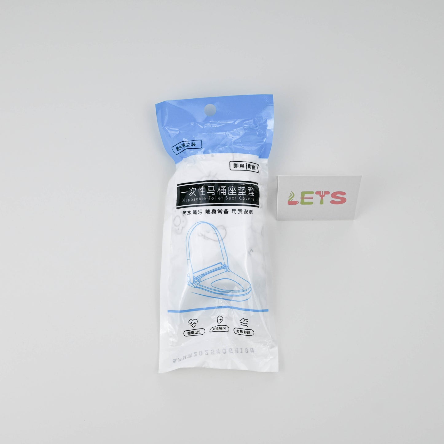 Disposable Toilet Seat Cover, Double Layer Waterproof Bunny Print