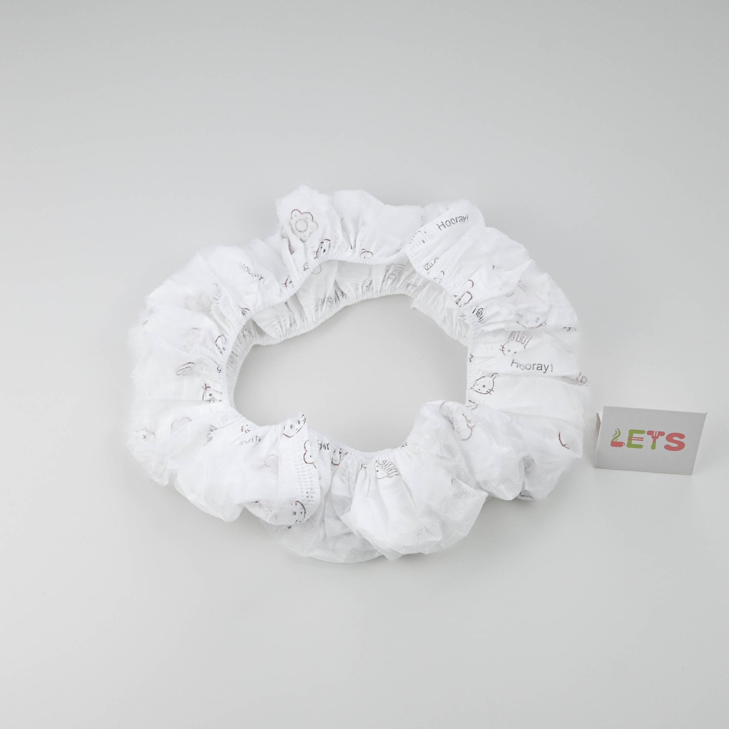 Disposable Toilet Seat Cover, Double Layer Waterproof Bunny Print