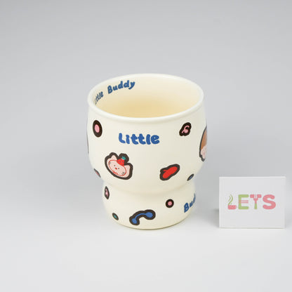 Ceramic Mug, Cartoon Buddy Design, Cute Coffee Tea Cup - Cartoon Boy