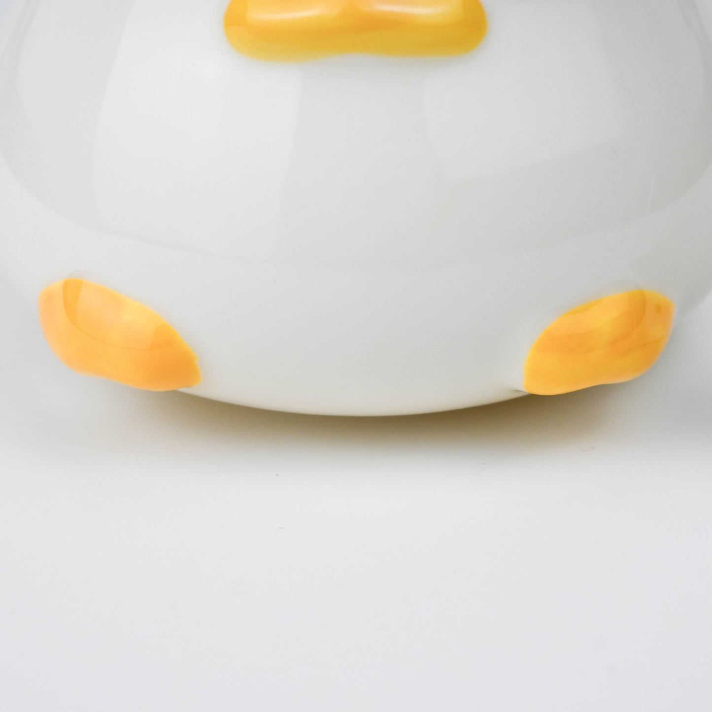 Cute Yellow Duck Ceramic Mug with Lid, Cartoon Coffee Tea Cup