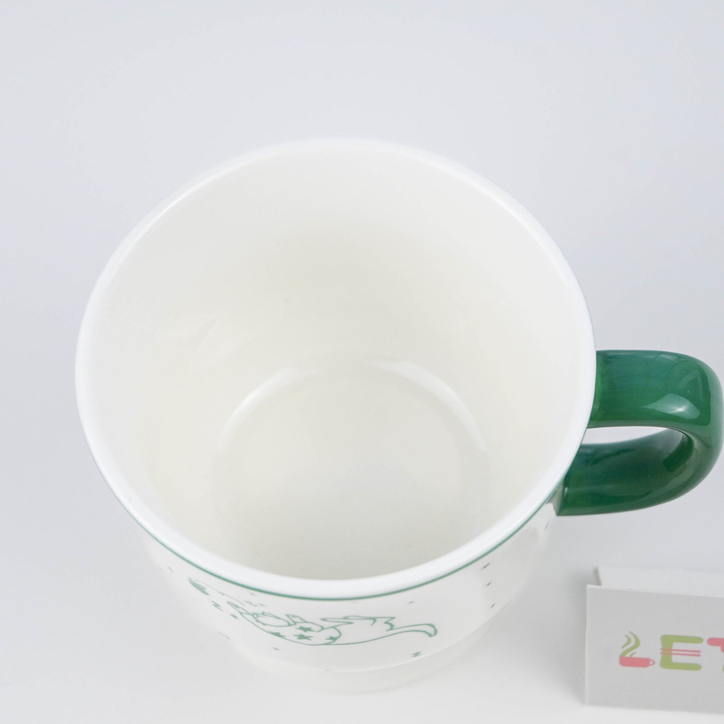 Ceramic Cartoon Cat Mug, Cute Sleeping Cat Design, Cute Coffee Tea Cup - Star Sweater