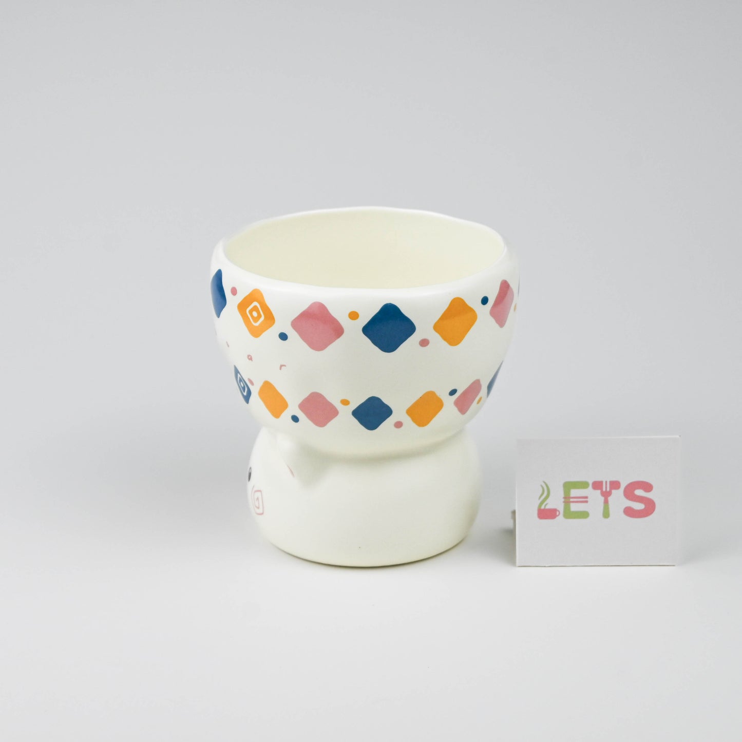 Cute Animal Ceramic Mug, White Cartoon Coffee or Tea Cup - Cartoon Bear