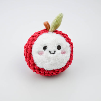 Plush Lychee Keychain, Cute Cartoon Fruit Bag Charm Pendant, Stuffed Toy