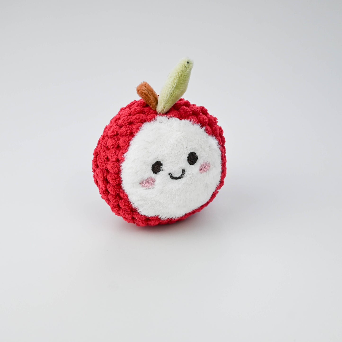 Plush Lychee Keychain, Cute Cartoon Fruit Bag Charm Pendant, Stuffed Toy